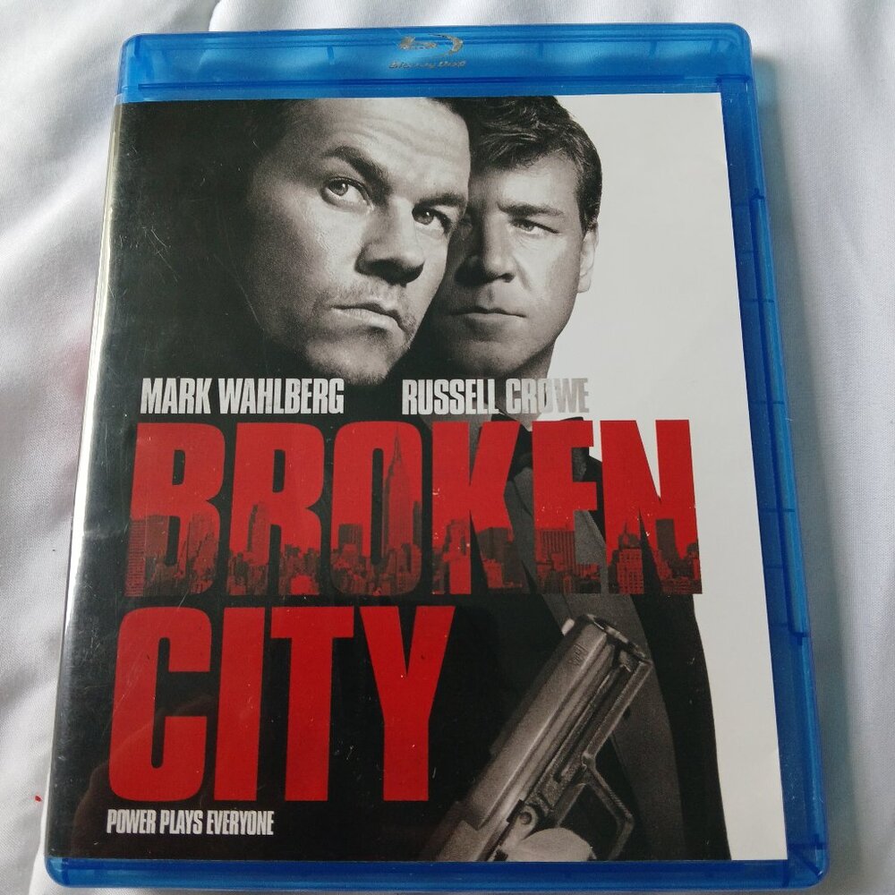 Broken City Mark Wahlberg Russell Crowe Blu-Ray 2013